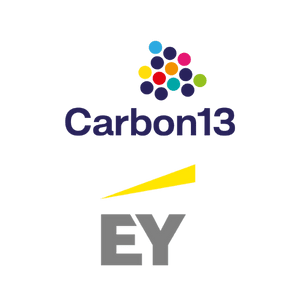 logo of EY and Carbon13