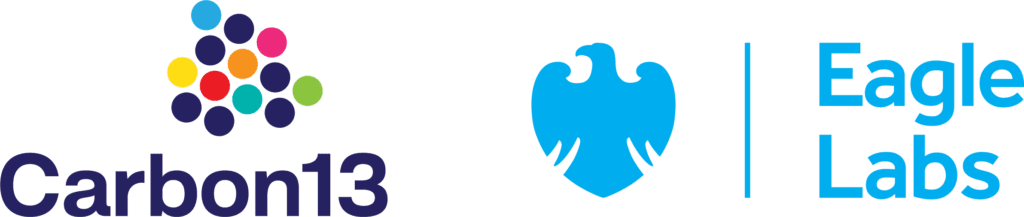 Barclays and Carbon13 logo