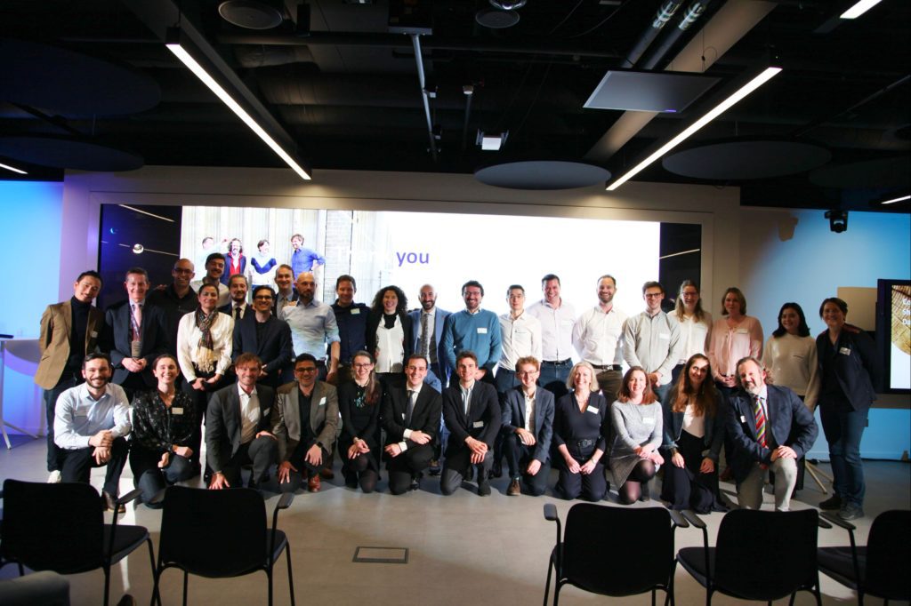 Carbon13 Cohort3 at EY for their Climate innovation showcase day
