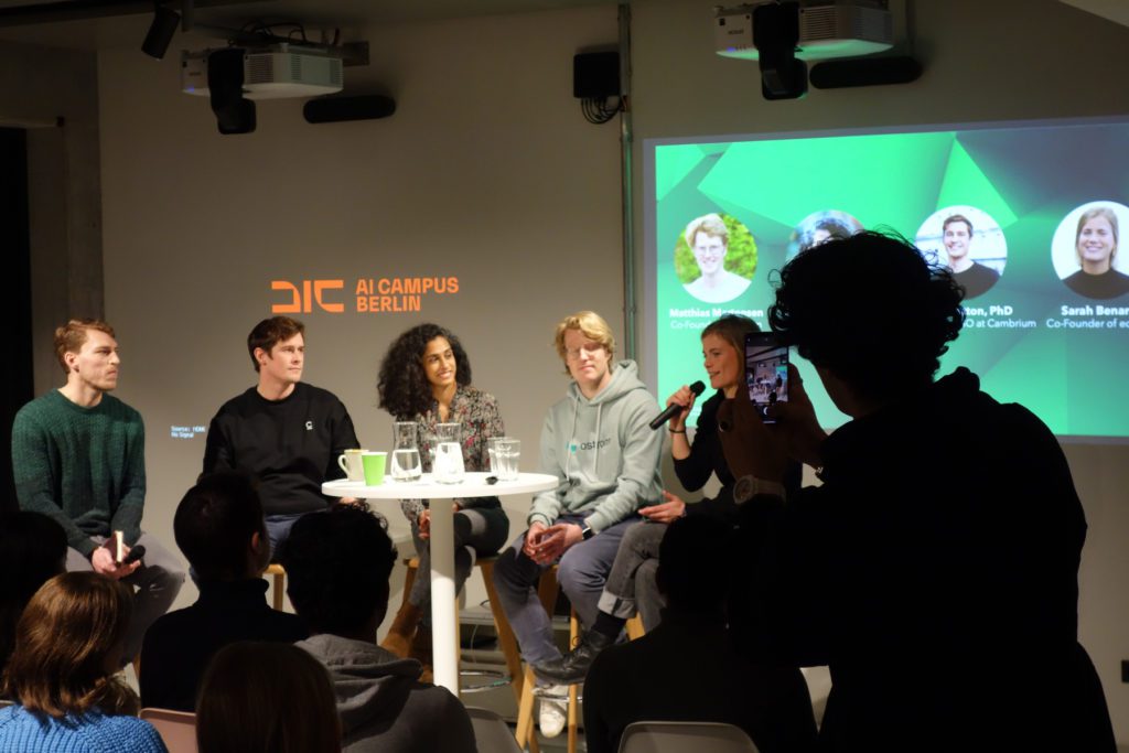 The climate tech panel discuss the ins and outs of finding a complementary cofounder