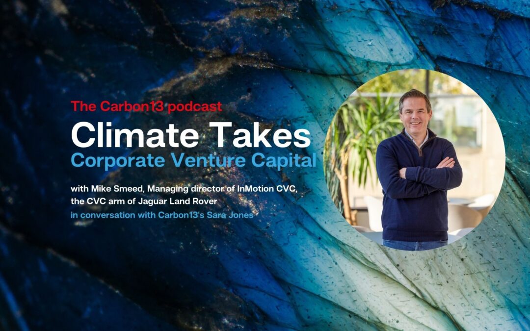 Climate Takes Corporate VCs