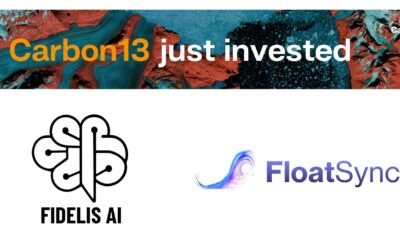 Carbon13 invests in Floatsync and Fidelis AI – hitting 100 investments milestone